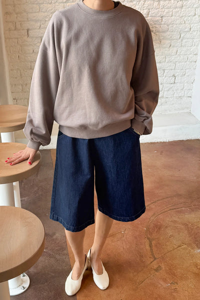 French Terry Core Sweatshirt - Mushroom