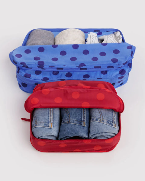 Large Packing Cube Set - Polka Dot