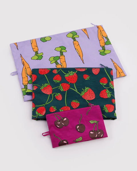 Go Pouch Set - Carrots and Berries