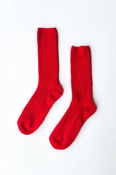 Cottage Socks - Chili
