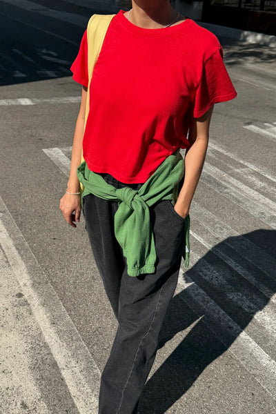 Airy Darling Tee - Tomato Red