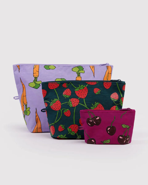 Go Pouch Set - Carrots and Berries