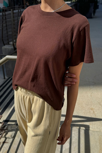 Airy Darling Tee - Dark Cacoa