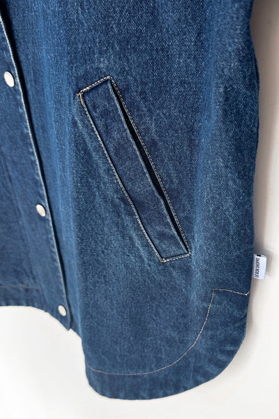 Blair Denim Jacket with Corduroy Collar