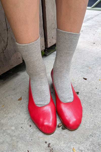Sneaker Socks - Heather Grey
