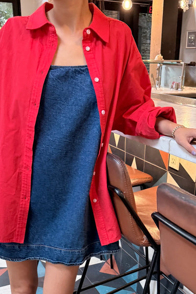 Lightweight Owen Shirt - Red