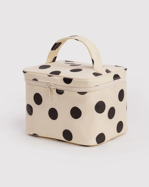 Large Cosmetic Case - Polka Dot