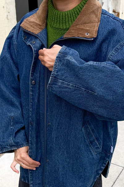 Blair Denim Jacket with Corduroy Collar