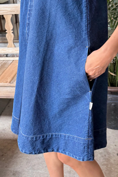 Mable Dress - Denim