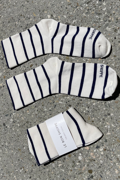 Wally Socks - Breton Stripe