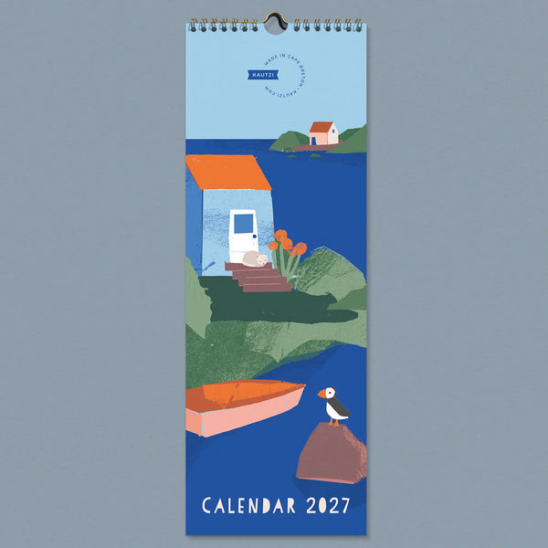 Kautzi 2027 Wall Calendar – Fishing Village