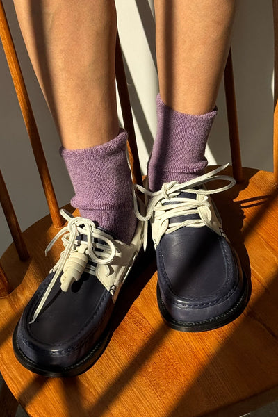 Cloud Socks - Plum