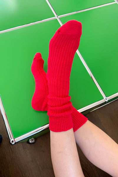 Cottage Socks - Chili
