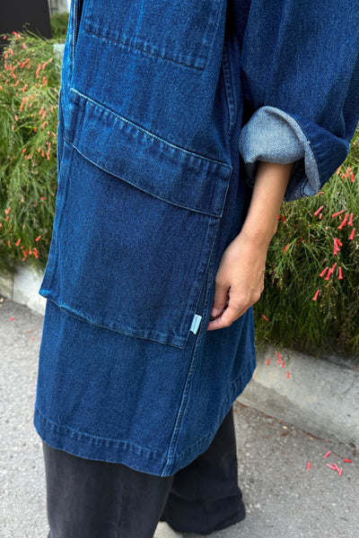 Easy Trench - Dark Denim