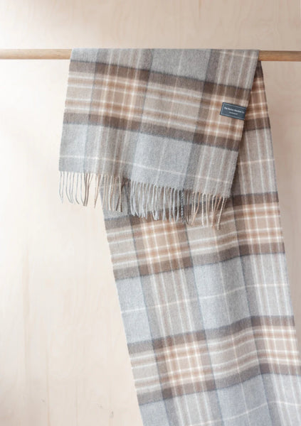 Lambswool Oversized Scarf in MacKellar Tartan