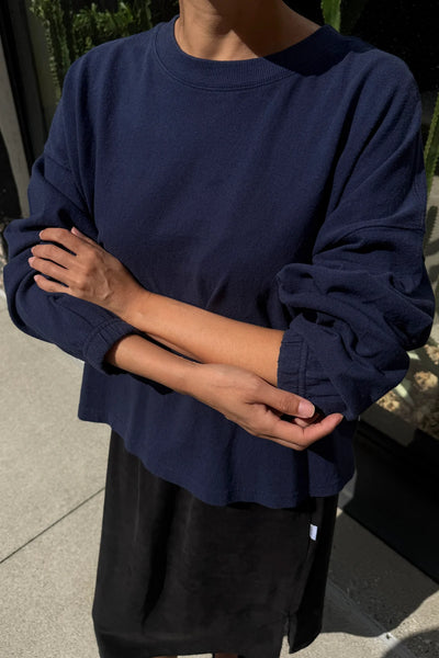 Naturelle Tee - Midnight Navy