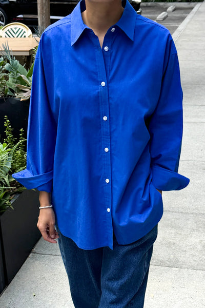 Lightweight Owen Shirt - Cobalt