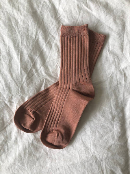 Her Socks - Mercerized Combed Cotton Rib