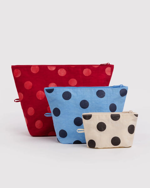 Go Pouch Set - Polka Dot