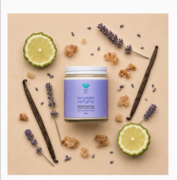 Lavender Earl Grey Whipped Body Butter by VERV Skin