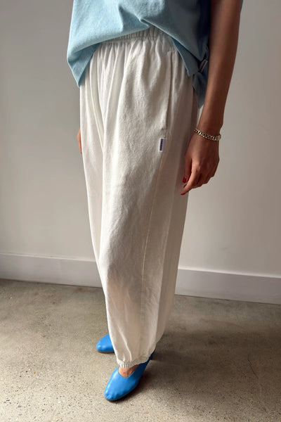 Balloon Pants - White