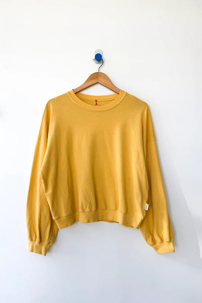 Cali Jersey Sweatshirt - Egg Yolk