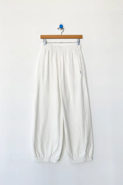 Balloon Pants - White