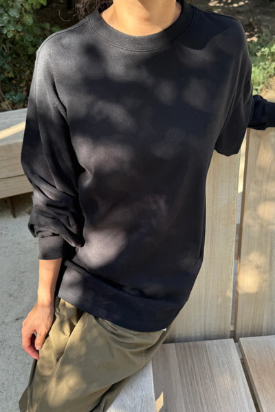 Soft Jersey Supple Tee - Black
