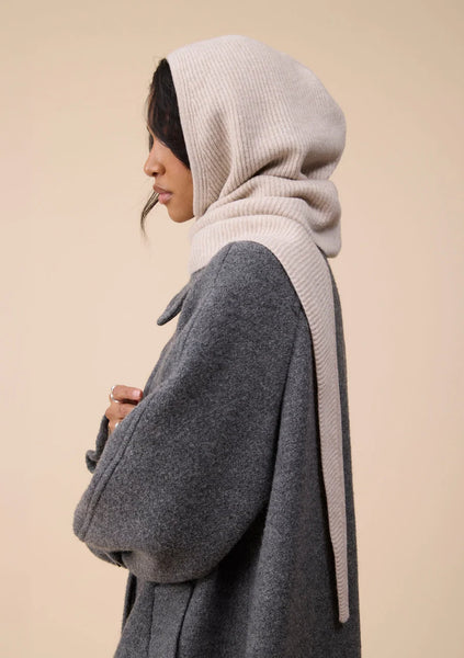 Merino Hood - Oatmeal