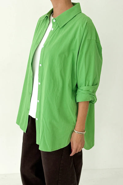 Lightweight Owen Shirt - Green Bud