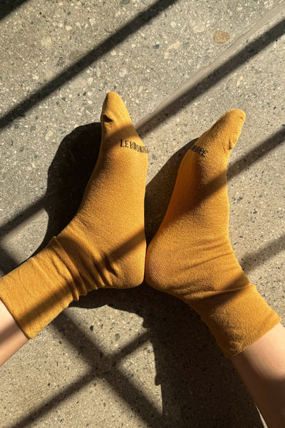Breezy Socks - Goldenrod