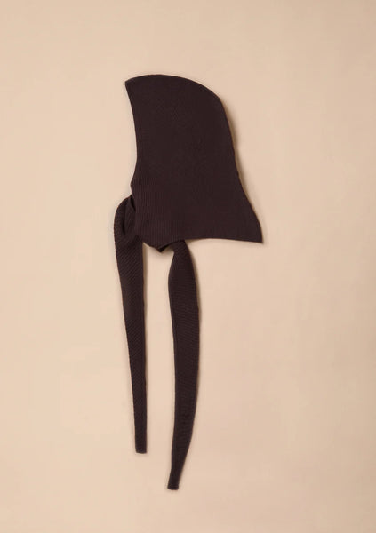 Merino Hood - Brown