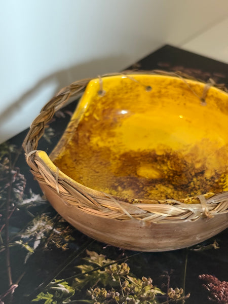 Yellow Smudge Bowl (Small)