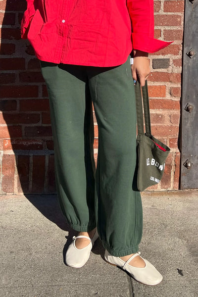 French Terry Balloon Pants - Cedar