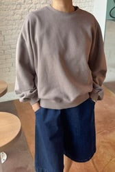 French Terry Core Sweatshirt - Mushroom