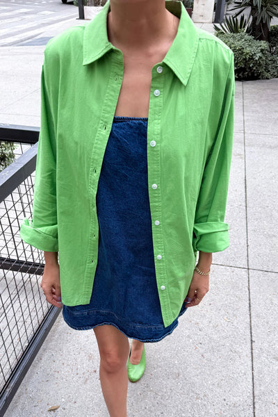 Lightweight Owen Shirt - Green Bud