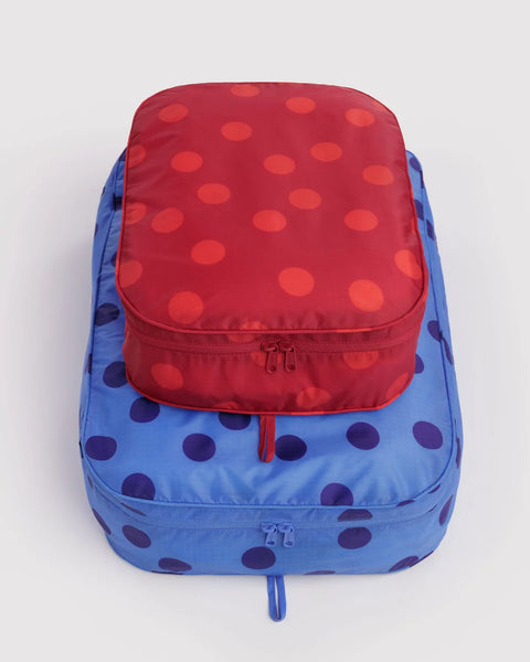 Large Packing Cube Set - Polka Dot