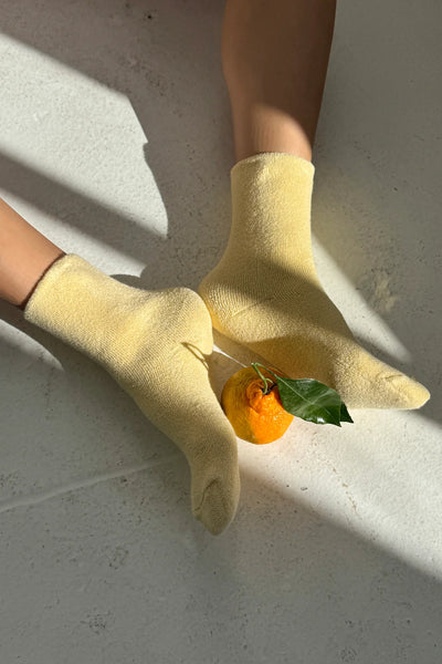 Cloud Socks - Lemon