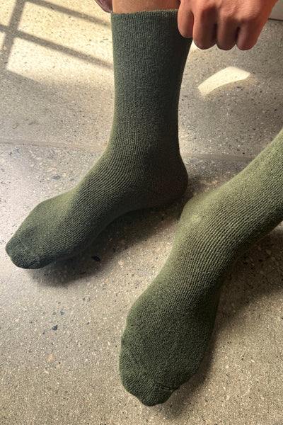 Extended Cloud Socks  - Forest