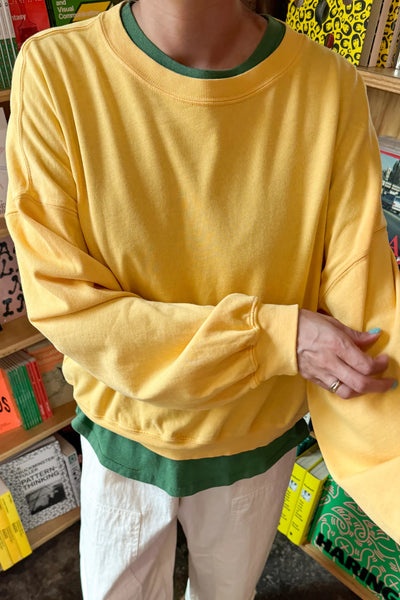 Cali Jersey Sweatshirt - Egg Yolk