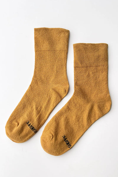 Breezy Socks - Goldenrod