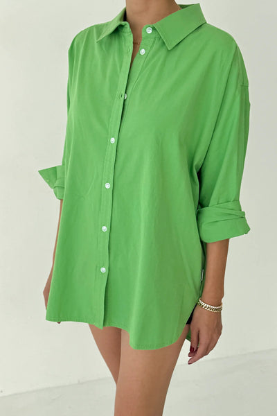 Lightweight Owen Shirt - Green Bud