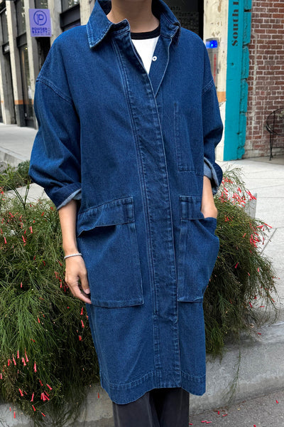 Easy Trench - Dark Denim