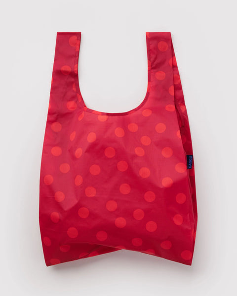 Standard Baggu - Red Polka Dots