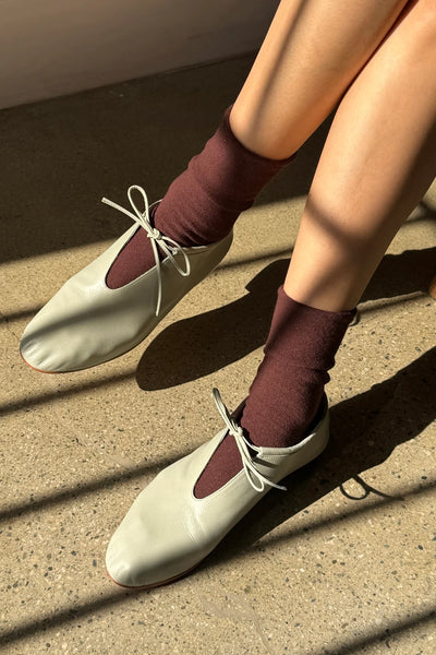 Breezy Socks - Dark Cacoa