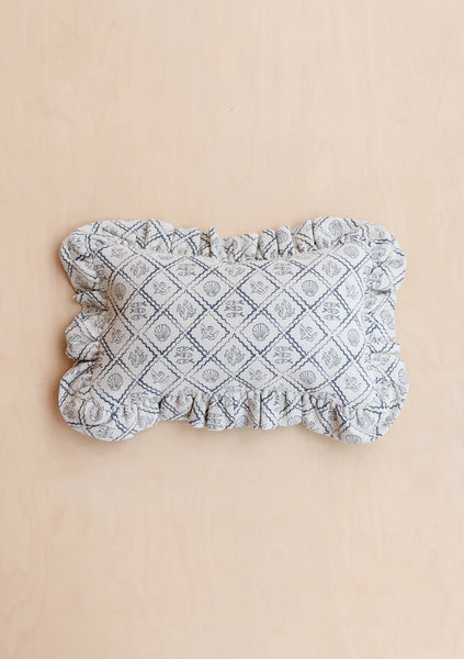 Cotton Cushion Cover - Blue Sea Trinkets