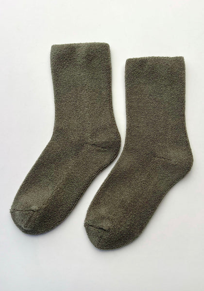 Cloud Socks - Muted Sage
