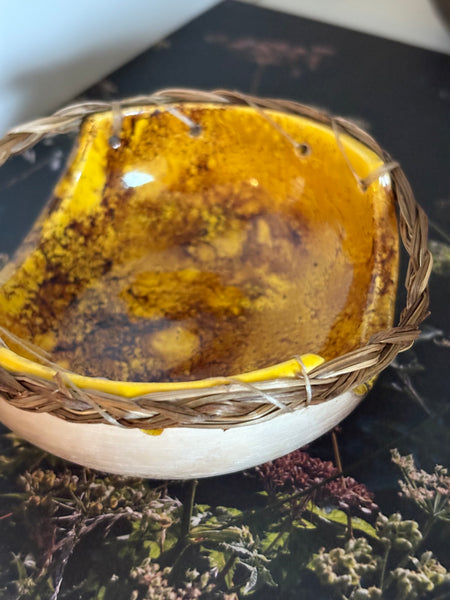Yellow Smudge Bowl (Small)