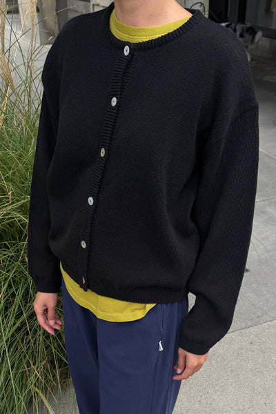 Leila Cotton Cardigan - Black