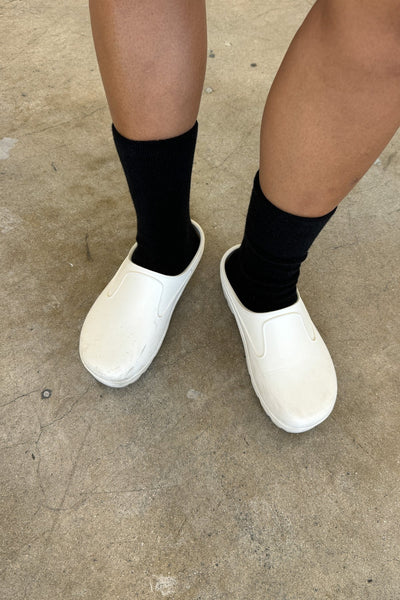 Extended Cloud Socks  - Black